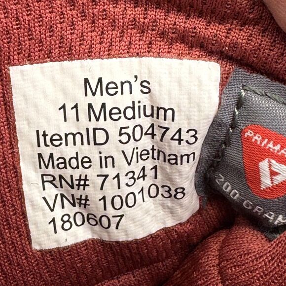 L.L.Bean Boots Mens Size 11 Gray Hook-and-Loop Strap Insulated PrimaLoft Winter - Picture 10 of 10